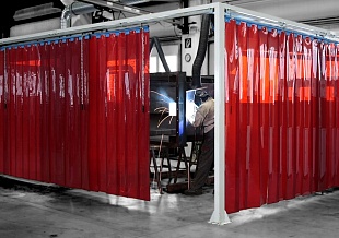 Занавеска сварочная PVC 1800х570 S=1мм